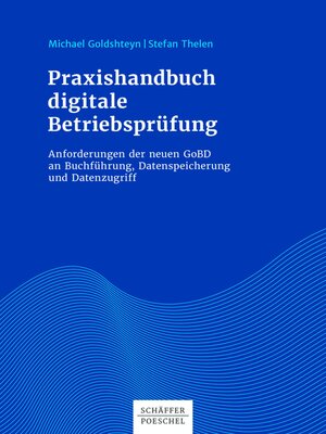cover image of Praxishandbuch digitale Betriebsprüfung